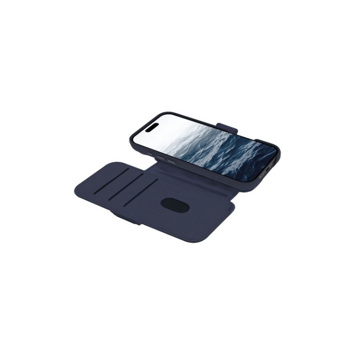 dbramante1928 Lynge - Flip cover per cellulare - Compatibilità MagSafe - deep wa (LM66ICBU6678)