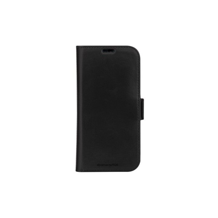 dbramante1928 Copenhagen - Flip cover per cellulare - pelle pieno fiore - nero -