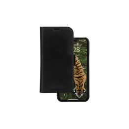 dbramante1928 Lynge - Flip cover per cellulare - pelle pieno fiore - nero - per