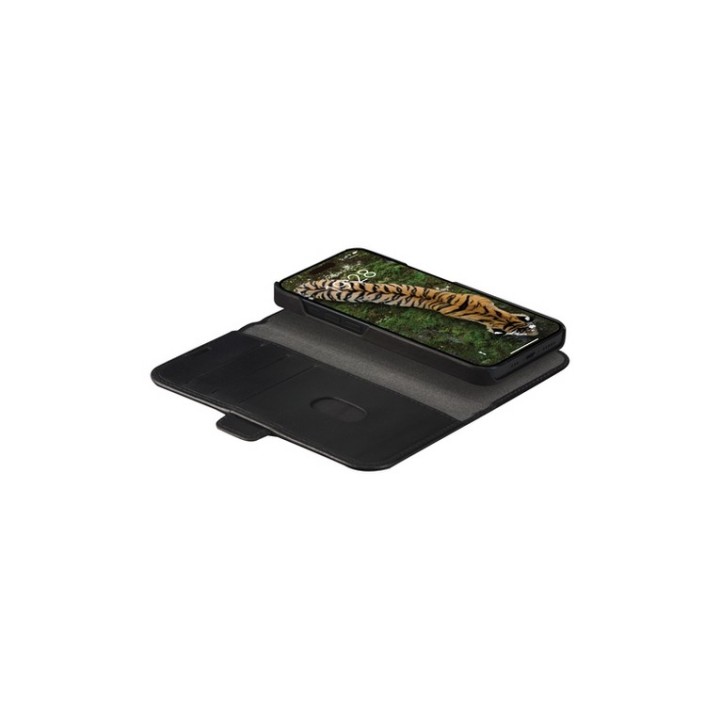 dbramante1928 Lynge - Flip cover per cellulare - pelle pieno fiore - nero - per (LY61GTBL1821)