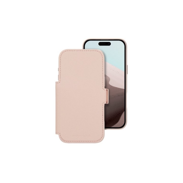 dbramante1928 Lynge - Flip cover per cellulare - Compatibilità MagSafe - sabbia (LM69ICPI6806)