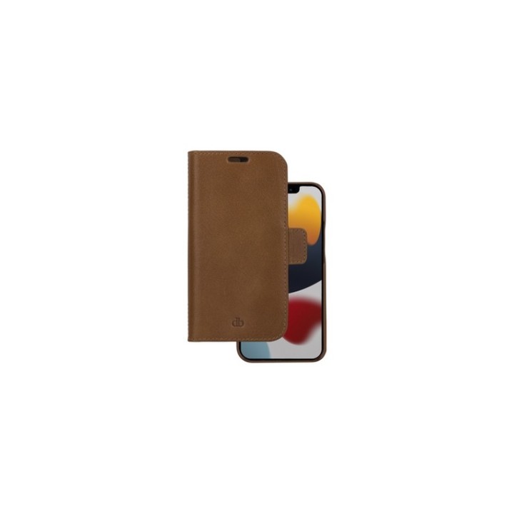 dbramante1928 Lynge - Flip cover per cellulare - pelle pieno fiore - tan - per A
