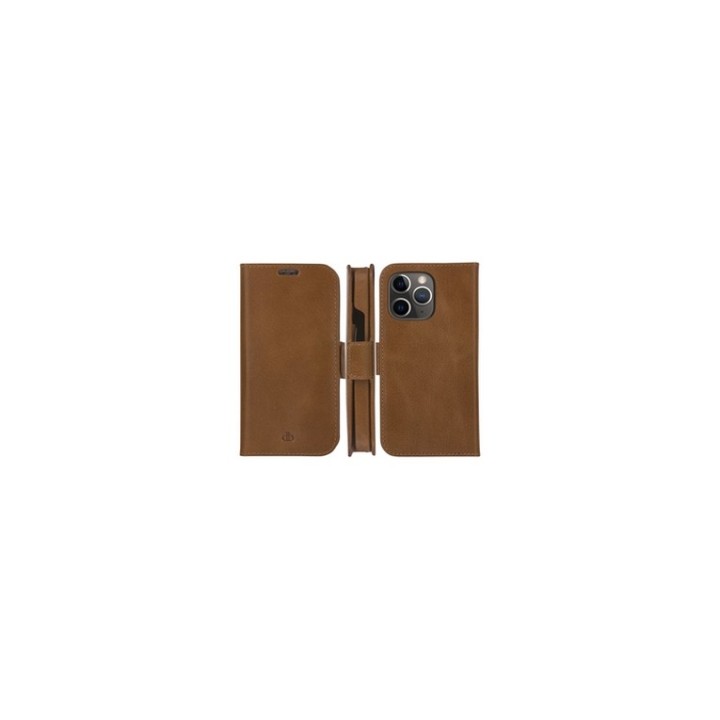 dbramante1928 Lynge - Flip cover per cellulare - pelle pieno fiore - tan - per A