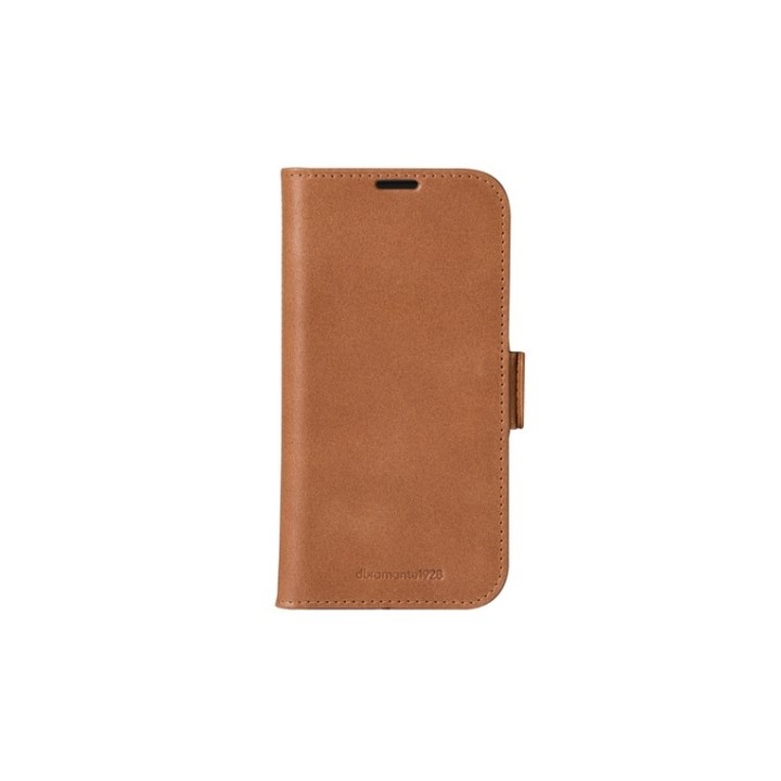 dbramante1928 Copenhagen - Flip cover per cellulare - pelle pieno fiore - tan -