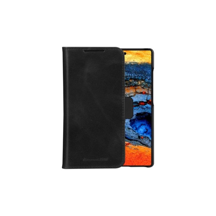 dbramante1928 Lynge - Flip cover per cellulare - pelle pieno fiore - nero - per (LMSUGTBL6470)