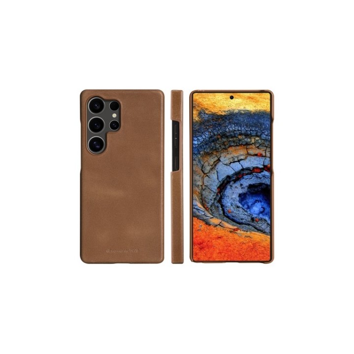 dbramante1928 Lynge - Flip cover per cellulare - pelle pieno fiore - tan - per S (LMSUGTDT6471)