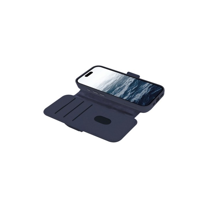 dbramante1928 Lynge - Flip cover per cellulare - Compatibilità MagSafe - deep wa (LM63ICBU6676)