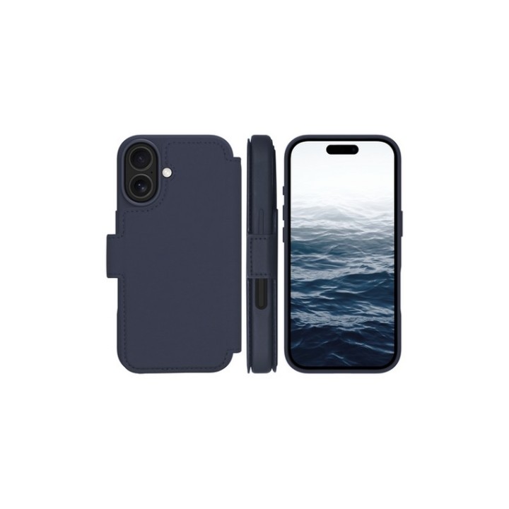 dbramante1928 Lynge - Flip cover per cellulare - Compatibilità MagSafe - deep wa (LM63ICBU6676)