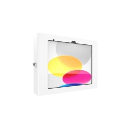 Compulocks Apex - Cassa - per tablet - bloccabile - telaio di metallo - bianco -