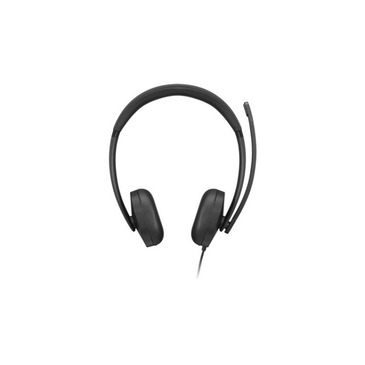 Lenovo 5000 - Cuffie con microfono - over ear - cablato - USB-C - nero - Certifi