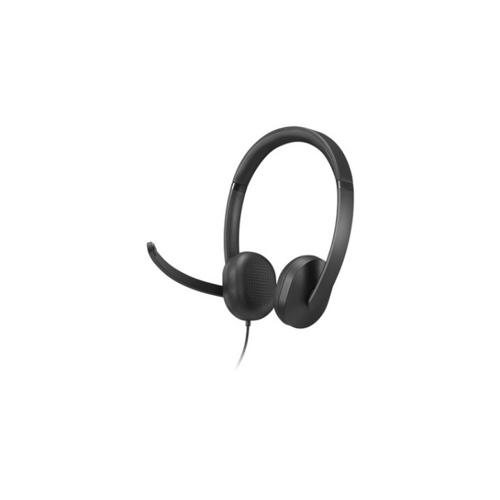 Lenovo 5000 - Cuffie con microfono - over ear - cablato - USB-C - nero - Certifi (4XD1R88995)