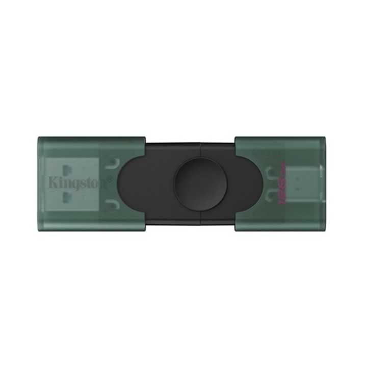 Kingston DataTraveler Duo - Chiavetta USB - 128 GB - USB 3.2 Gen 1 / USB-C (DTDEG2/128GB)