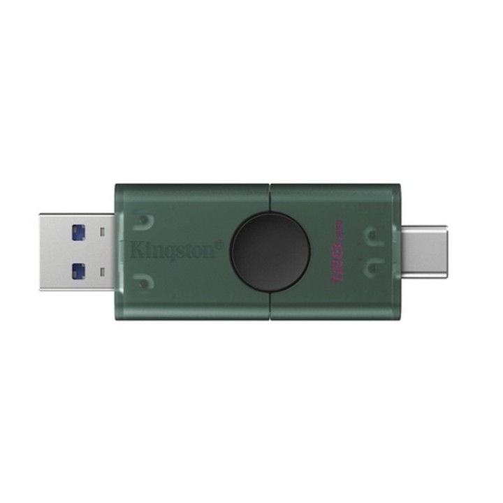 Kingston DataTraveler Duo - Chiavetta USB - 128 GB - USB 3.2 Gen 1 / USB-C (DTDEG2/128GB)
