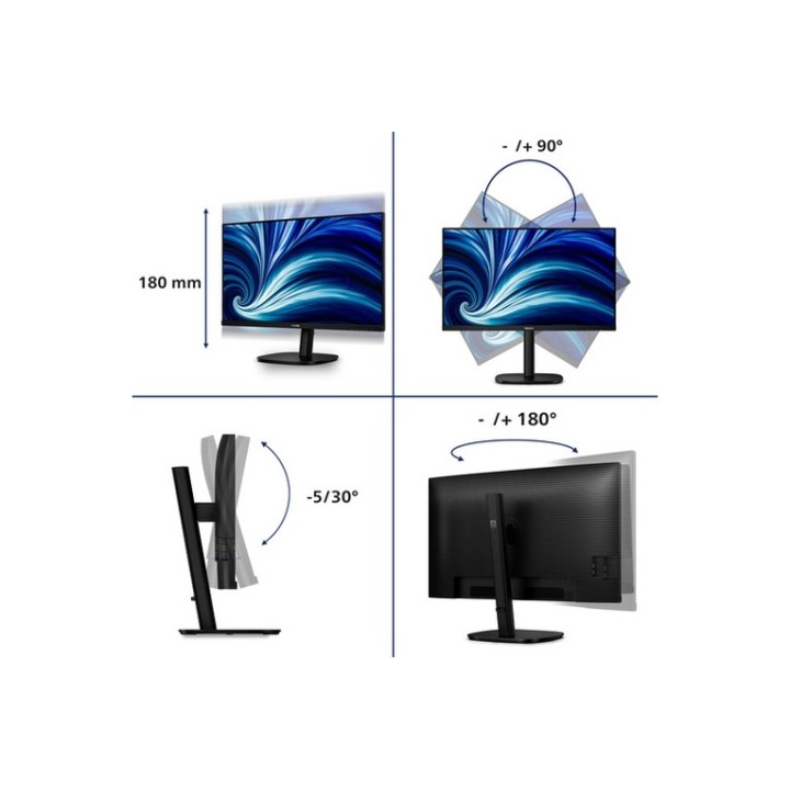 Philips 32B2N3500 - 3000 Series - monitor a LED - 32" (31.5" visualizzabile) - 2