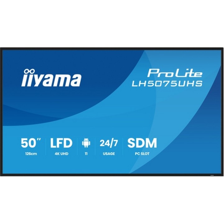 iiyama ProLite LH5075UHS-B2AG - 50" Categoria diagonale (49.5" visualizzabile) D (LH5075UHS-B2AG)