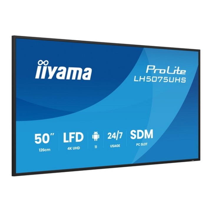 iiyama ProLite LH5075UHS-B2AG - 50" Categoria diagonale (49.5" visualizzabile) D (LH5075UHS-B2AG)