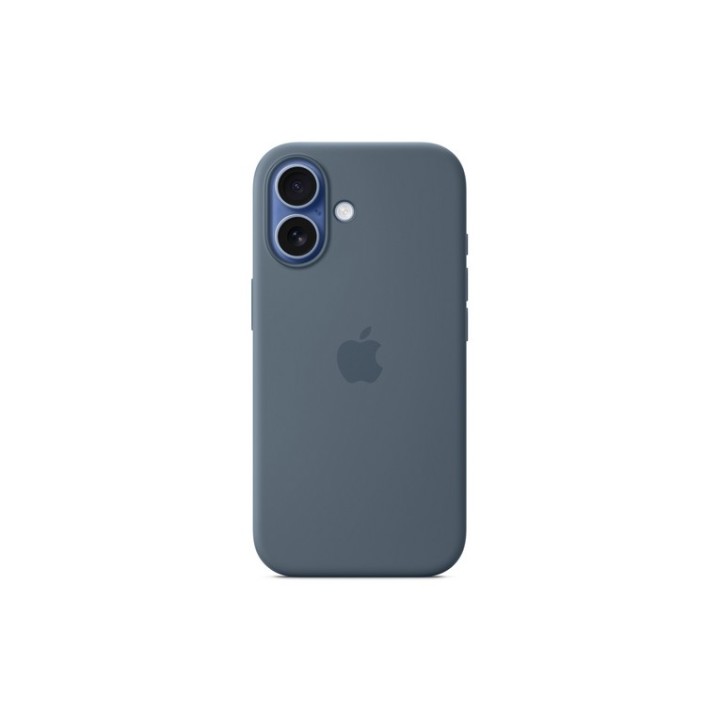 Apple - Cover posteriore per cellulare - Compatibilità MagSafe - silicone - blu