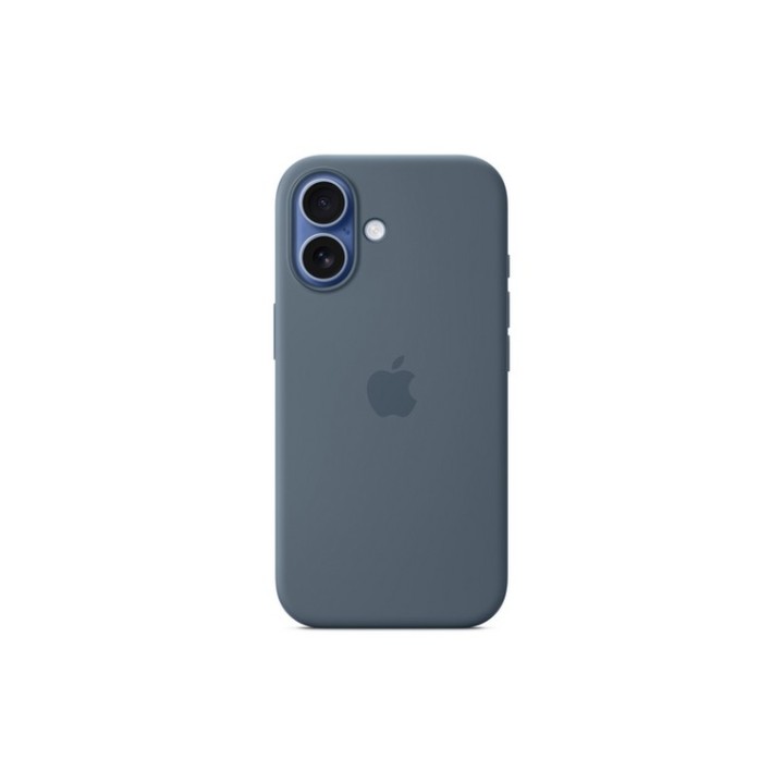 Apple - Cover posteriore per cellulare - Compatibilità MagSafe - silicone - blu