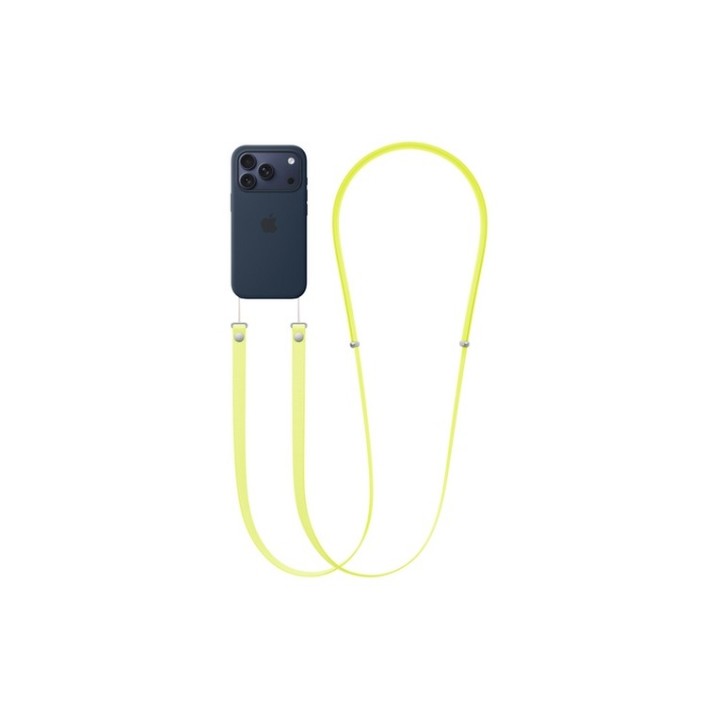 Apple - Tracolla per telefono cellulare - giallo neon (MGGE4ZM/A)