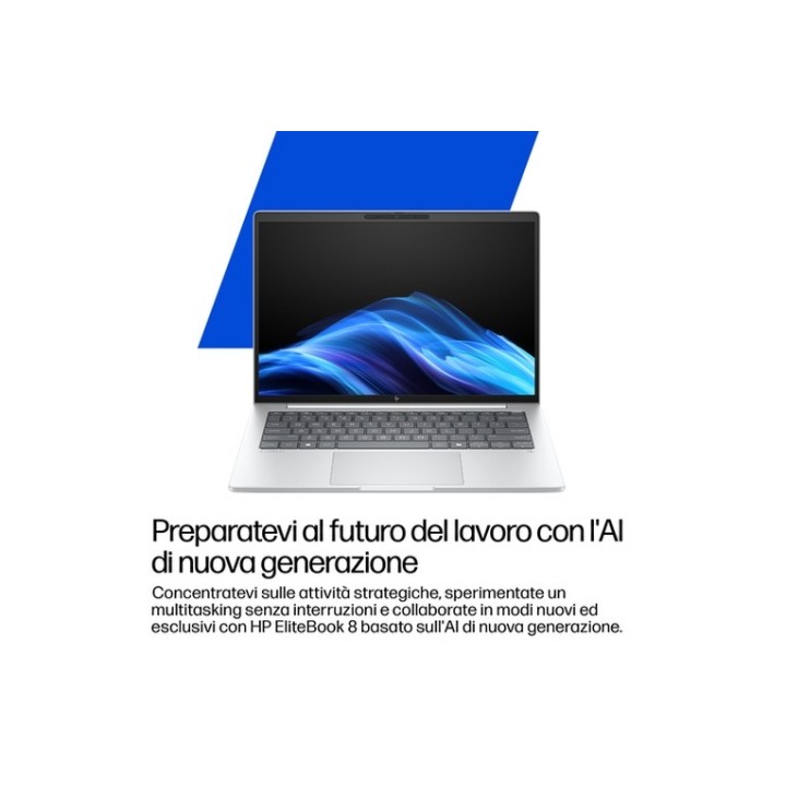 HP EliteBook 8 G1i Notebook Next Gen AI - Copilot+ PC - design della cerniera a