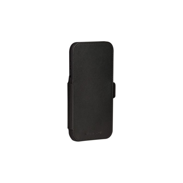 dbramante1928 Copenhagen - Flip cover per cellulare - pelle pieno fiore - nero -