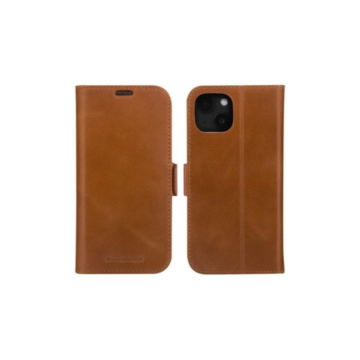 dbramante1928 Copenhagen - Flip cover per cellulare - pelle pieno fiore - tan -