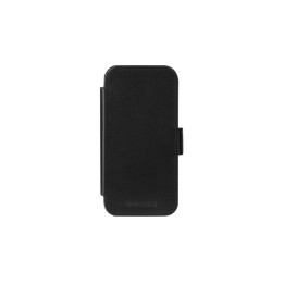 dbramante1928 Copenhagen - Flip cover per cellulare - pelle pieno fiore - nero -