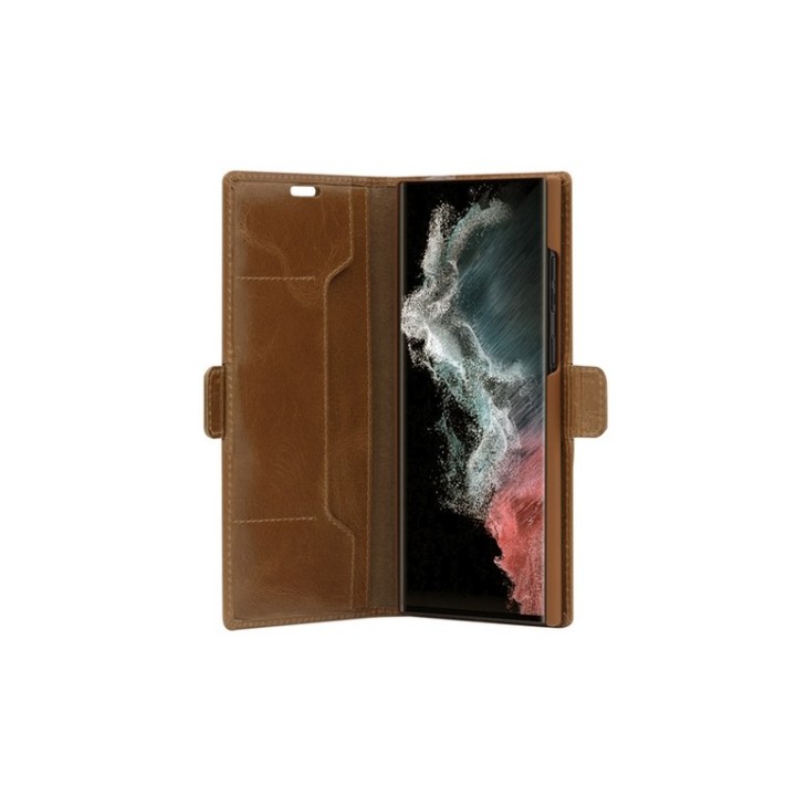 dbramante1928 Copenhagen Slim - Flip cover per cellulare - pelle pieno fiore - t (CSSUGT001437)
