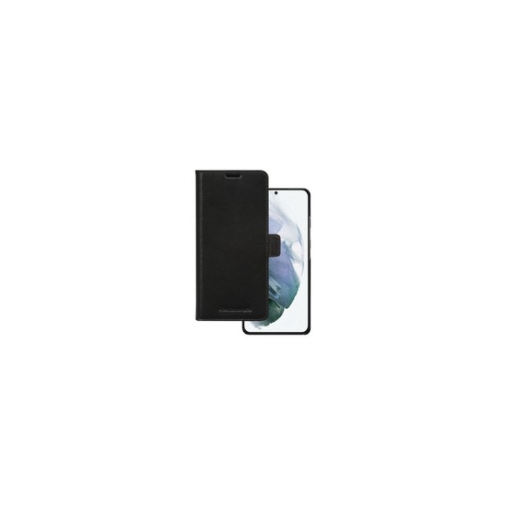 dbramante1928 Lynge - Flip cover per cellulare - pelle pieno fiore - nero - per
