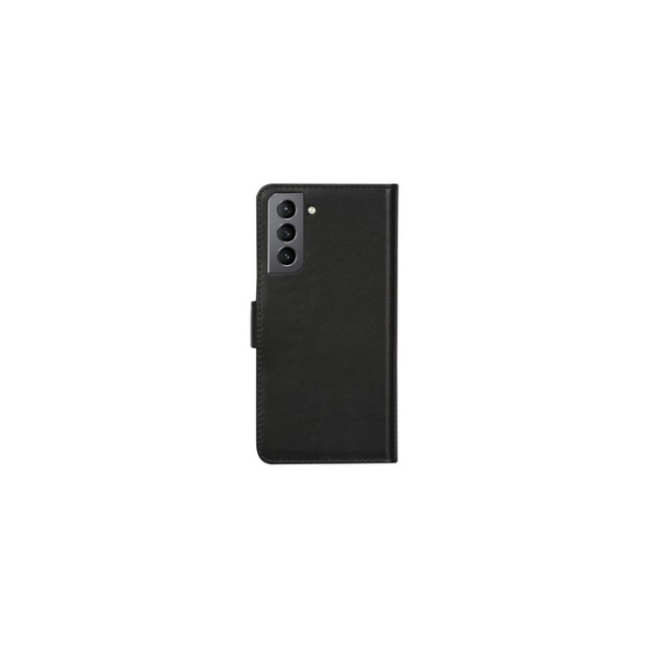 dbramante1928 Lynge - Flip cover per cellulare - pelle pieno fiore - nero - per