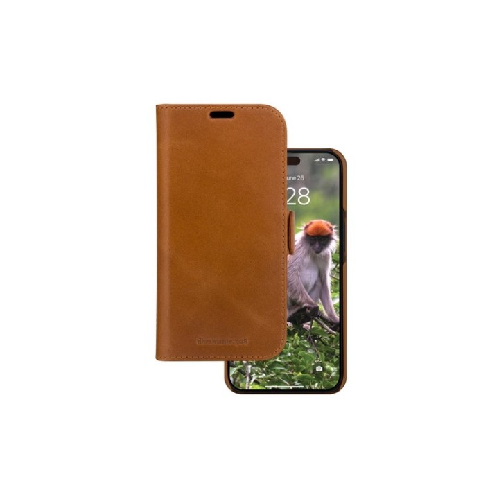 dbramante1928 Lynge - Flip cover per cellulare - pelle pieno fiore - tan - per A