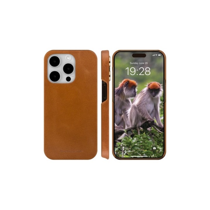dbramante1928 Lynge - Flip cover per cellulare - pelle pieno fiore - tan - per A