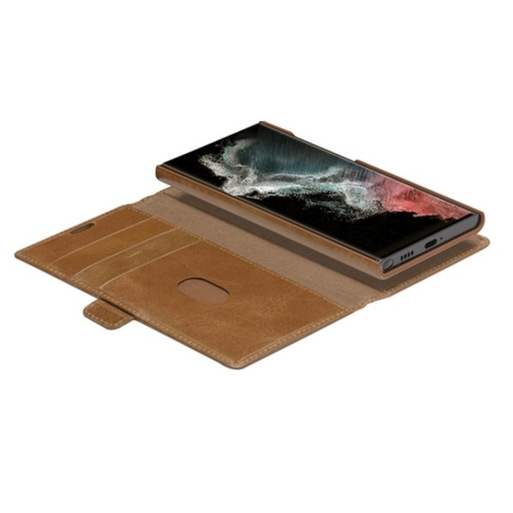 dbramante1928 Lynge - Flip cover per cellulare - pelle pieno fiore - tan - per S (LYSUGT001443)