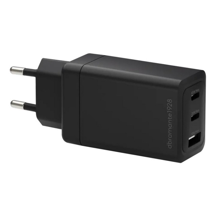 dbramante1928 re-charge - Alimentatore - 65 Watt - 3 connettori di uscita (2 x U