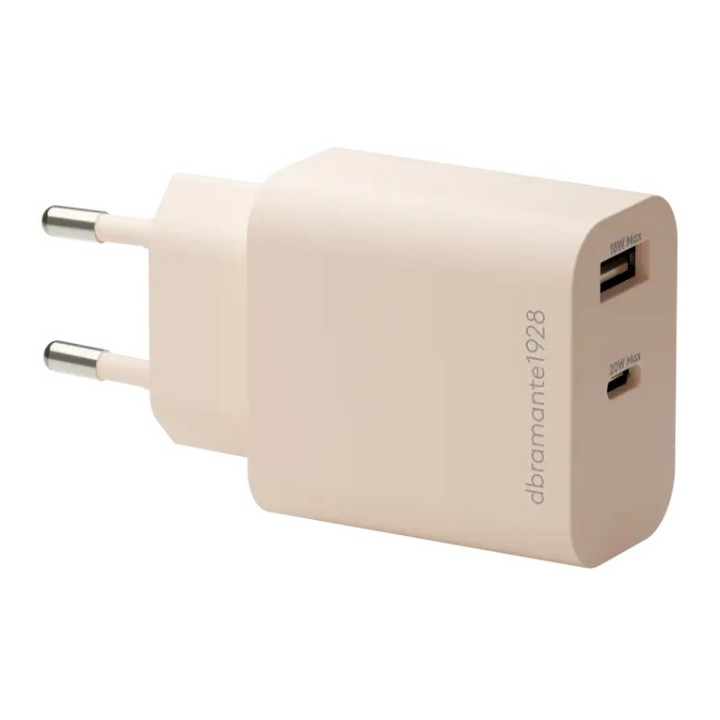 dbramante1928 re-charge - Alimentatore - 20 watt - 2 connettori di uscita (USB-C