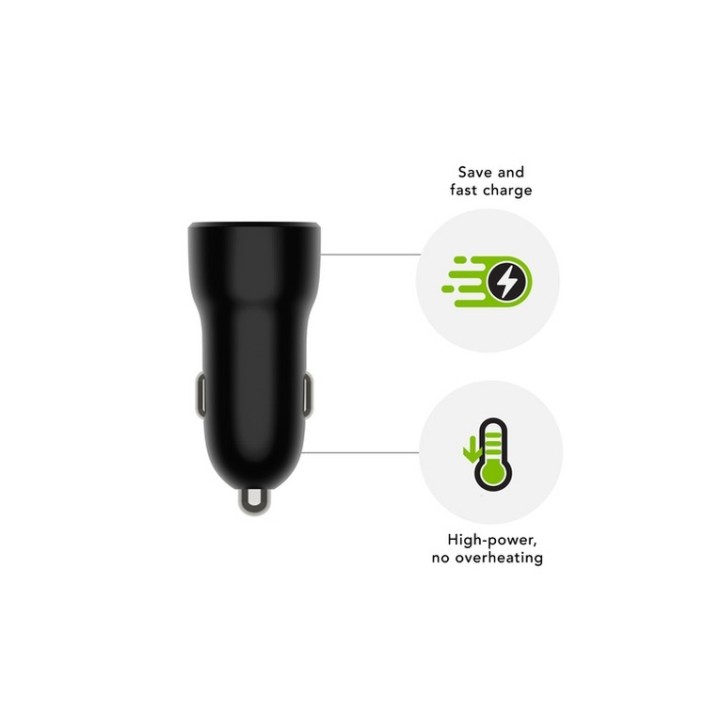 dbramante1928 re-charge - Adattatore alimentazione per auto - 18 watt (USB) - ne (CC18MOBL7102)