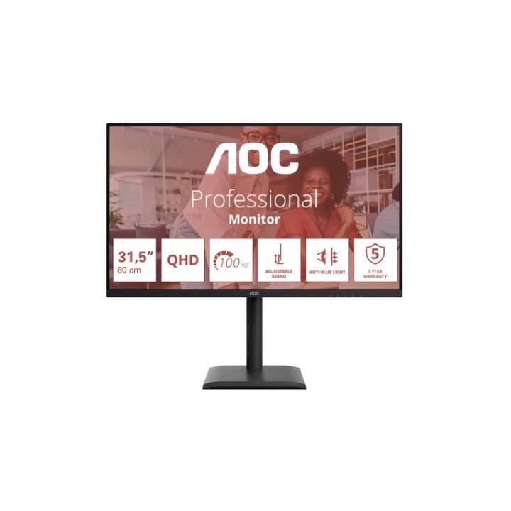 AOC Q32E4U - E4 Series - monitor a LED - 32" (31.5" visualizzabile) - 2560 x 144
