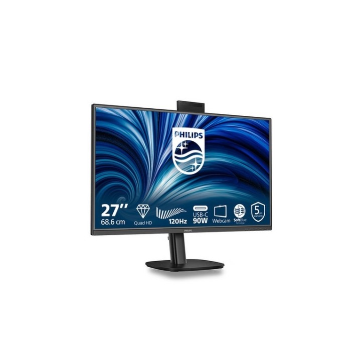 Philips 27B2U3601H - 3000 Series - monitor a LED - 27" - 2560 x 1440 QHD @ 120 H (27B2U3601H/00) - PHILIPSMMD