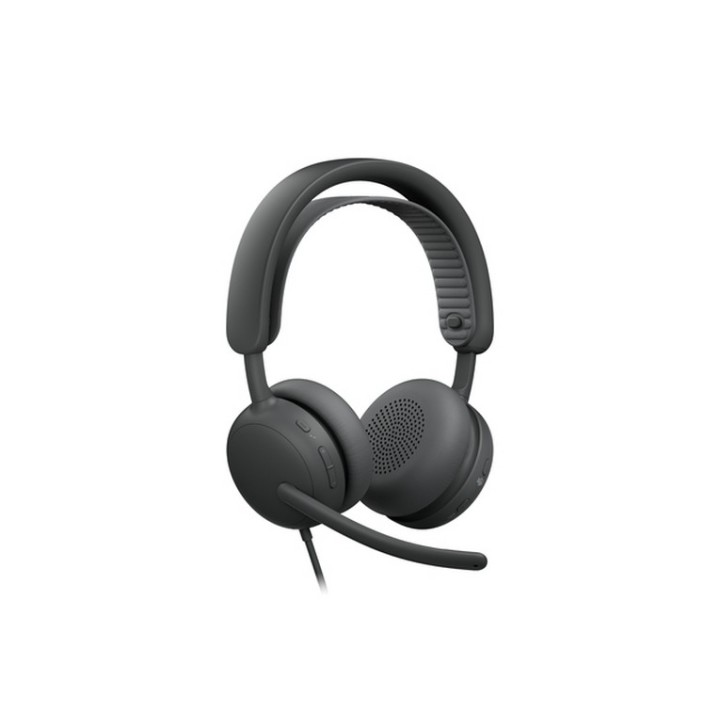 Logitech Zone Wired 2 for Business - Cuffie con microfono - over ear - cablato - (981-001615)