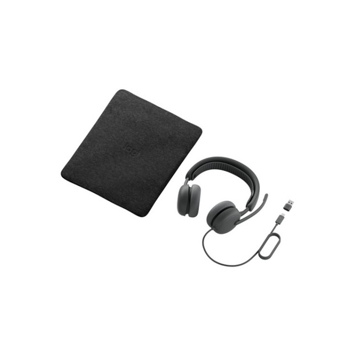 Logitech Zone Wired 2 for Business - Cuffie con microfono - over ear - cablato -