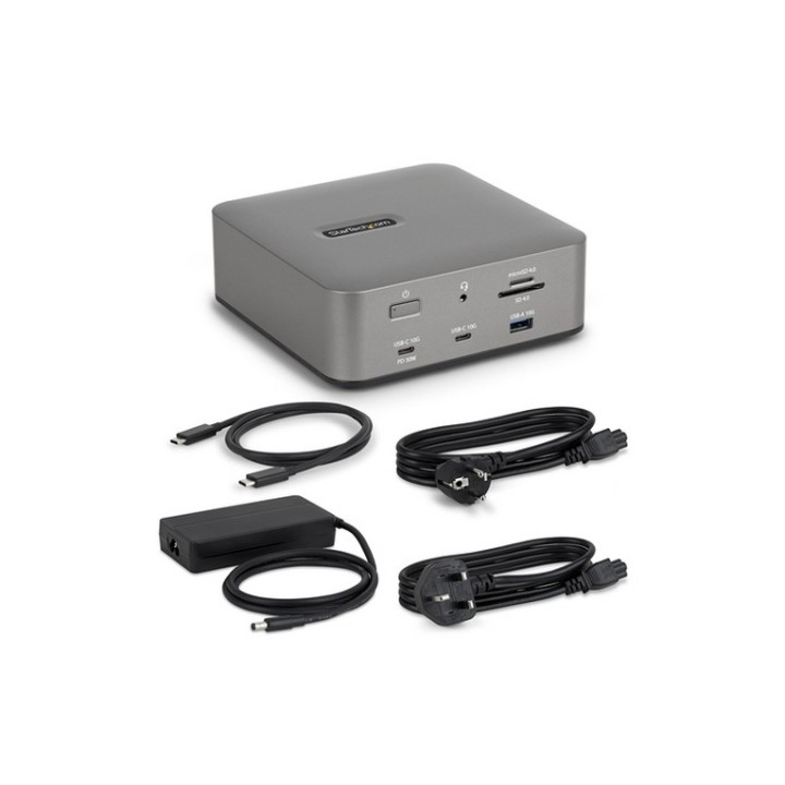 StarTech.com - Docking station - per tablet, laptop - USB-C / USB4 / Thunderbolt