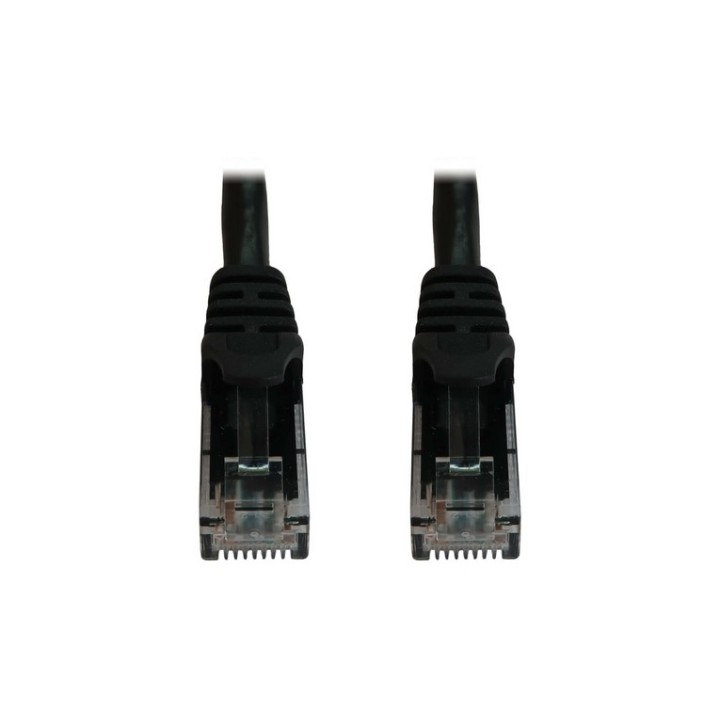 Eaton Tripp Lite Series Cat6a 10G Snagless Molded UTP Ethernet Cable (RJ45 M/M), (N261-015-BK)