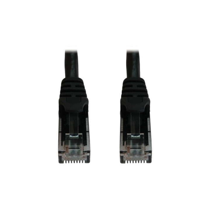 Eaton Tripp Lite Series Cat6a 10G Snagless Molded UTP Ethernet Cable (RJ45 M/M), (N261-015-BK)