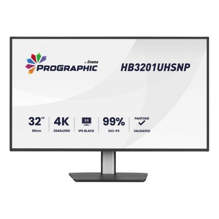 Iiyama ProGraphic HB3201UHSNP-B1 - Monitor a LED - 31.5" - 3840 x 2160 4K @ 60 H