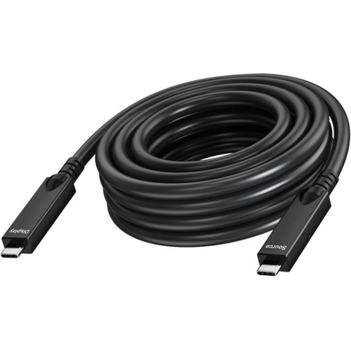Vision - Cavo USB - USB-C (M) a USB-C (M) - USB 3.2 - 3 A - 15 m - supporta 4K 6