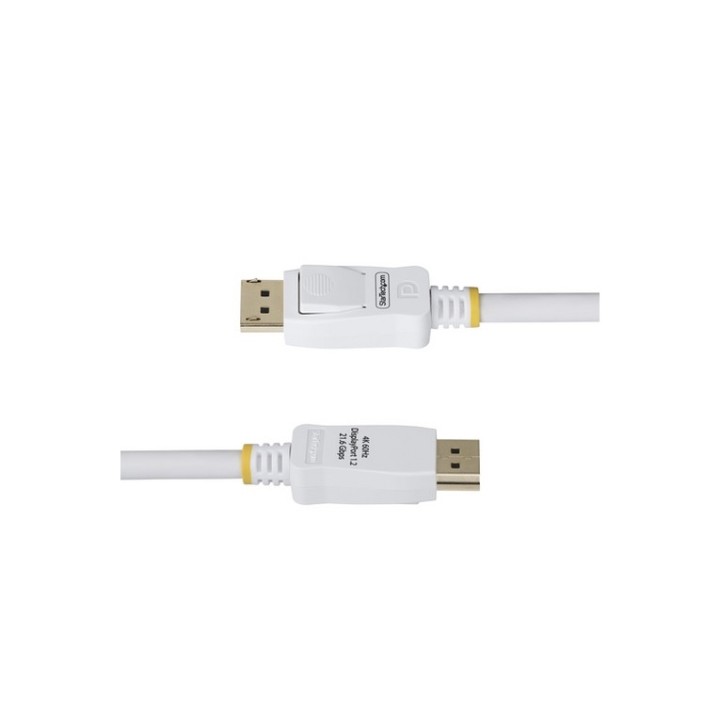 StarTech.com Cavo DP 1.2 certificato VESA bianco da 1,8 m - Cavo DisplayPort - D
