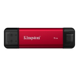 Kingston Dual - SSD - 1 TB - esterno (portatile) - USB 3.2 Gen 2 (SPSD/1TB)