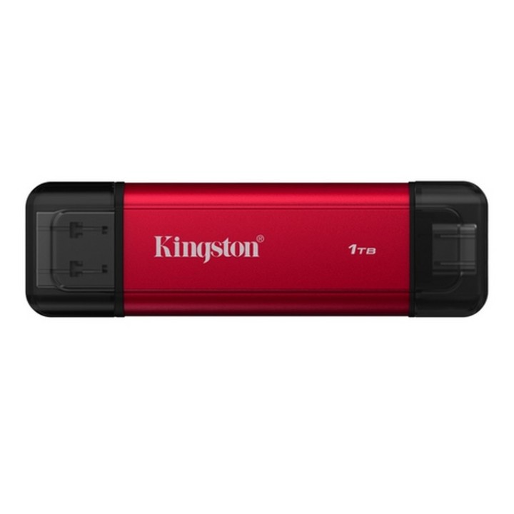 Kingston Dual - SSD - 1 TB - esterno (portatile) - USB 3.2 Gen 2