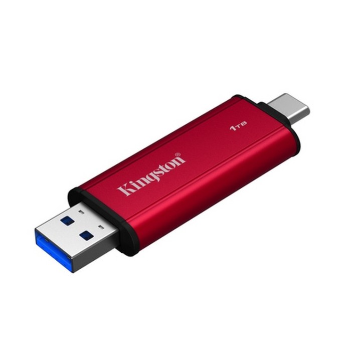 Kingston Dual - SSD - 1 TB - esterno (portatile) - USB 3.2 Gen 2