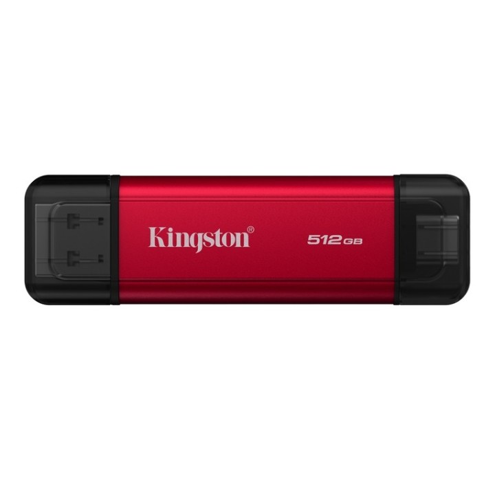 Kingston Dual - SSD - 512 GB - esterno (portatile) - USB 3.2 Gen 2
